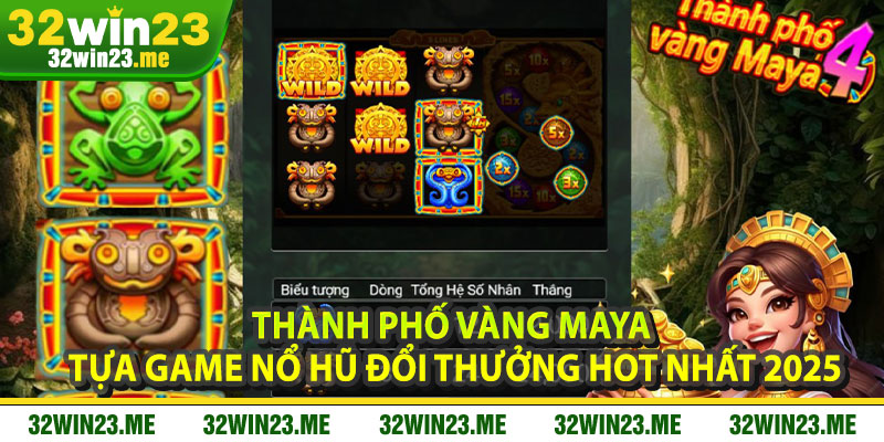 Thành Phố Vàng Maya – Tựa Game Nổ Hũ Đổi Thưởng Hot Nhất 2025